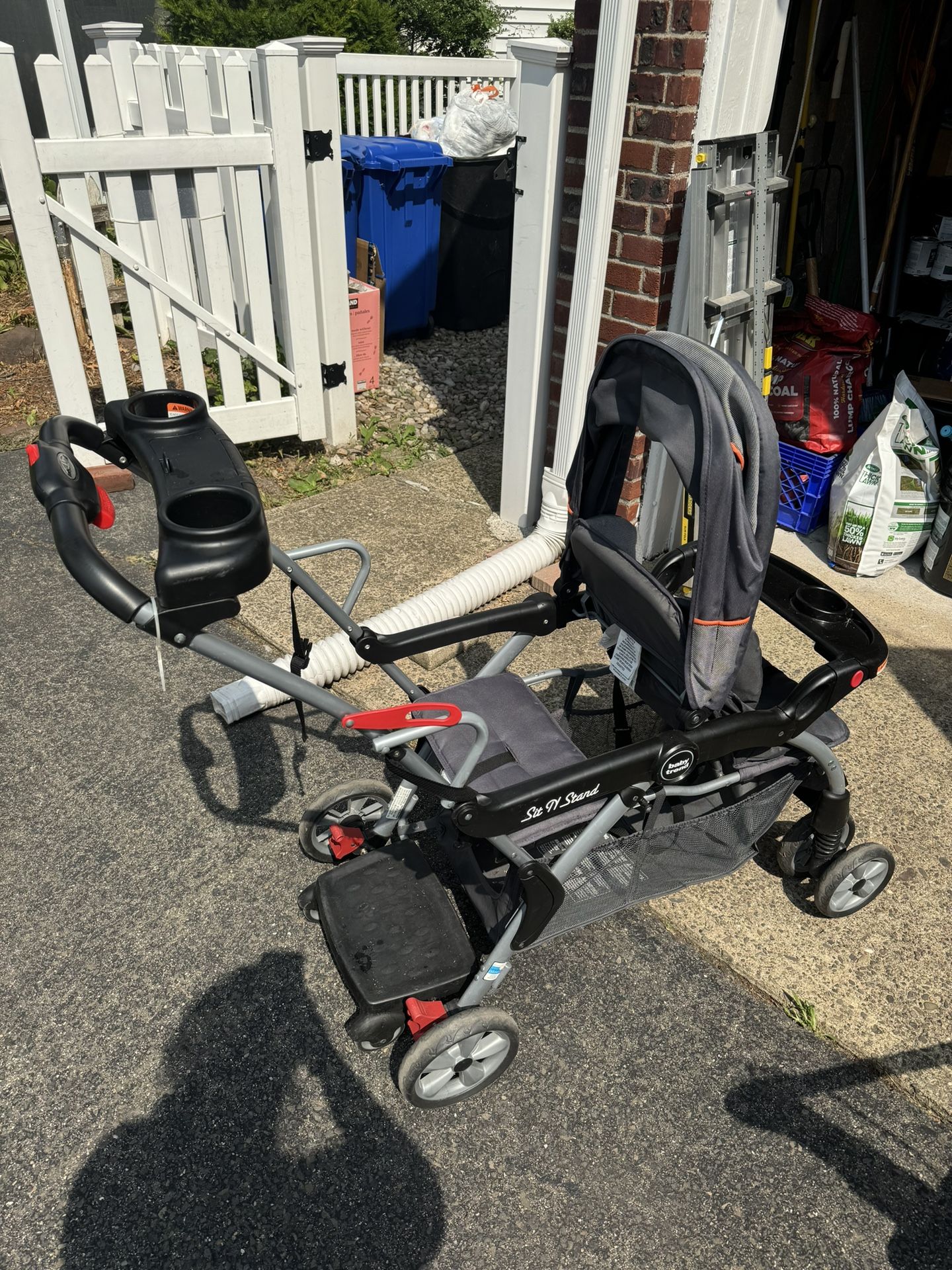 Baby Trend Sit N Stand Stroller Plus FREE Mambo Baby Float And Wooden Activity Center