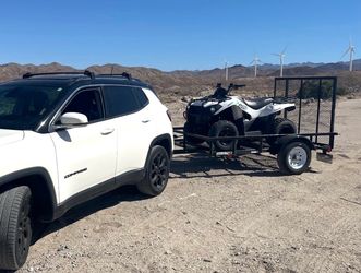 2023 Kawasaki Brutte Force 300 and Trailer