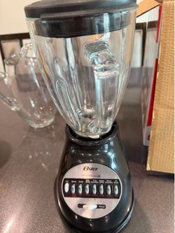 Oster Accurate Blend 14 Blender – Black, 6-Cup Glass Jar, 14 Speeds