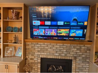 Sony 75” with android TV n Mount