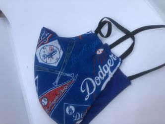 Dodgers face mask