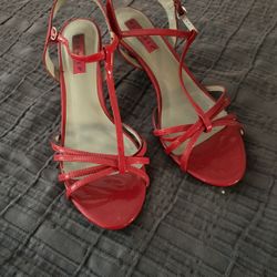 Strappy Pleasers High Heal Shoes Women’s Size 13