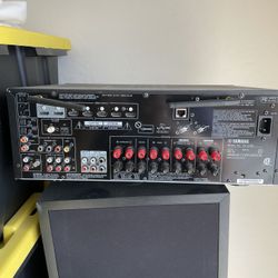 Yamaha Natural Sound Av Receiver With Sun Woofer