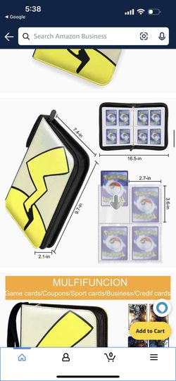 New Pokémon 4-Pocket 400 Trading Card Binder