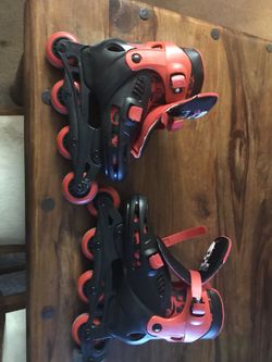 Kids roller blades size adjustable between 35-40