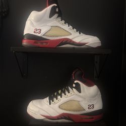 Jordan 5 Retro 2013 Fire Red, Size 12, 136027-120