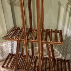 New Wooden Planter Stand
