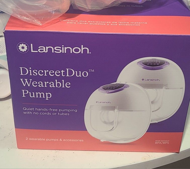 Lansinoh Descreet Duo Hands Free Breast Pump
