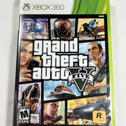 Grand Theft Auto V Xbox (contact info removed) Complete with Map and Manual Tested