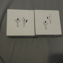 Apple AirPods 4 Brand new -2 pairs available
