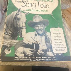 Roy Rogers Song Folio 1952