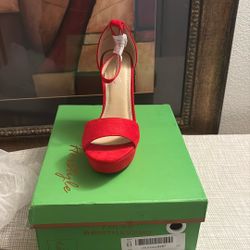 Red stilettos