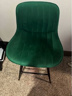 Green barstools