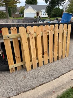 4ft panels pine