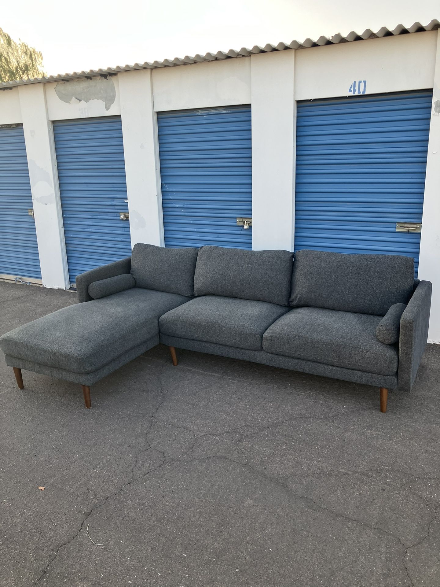 Can Deliver ~ McM Gray Sectional