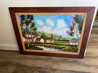 Picture Frame 48” X 35”1/2 In Good Condition $15 Firm On Price