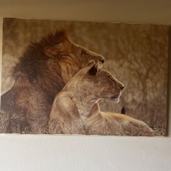 Painting. Afterglow By Simon Combes. 2001