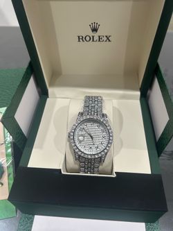 Moissanite watch