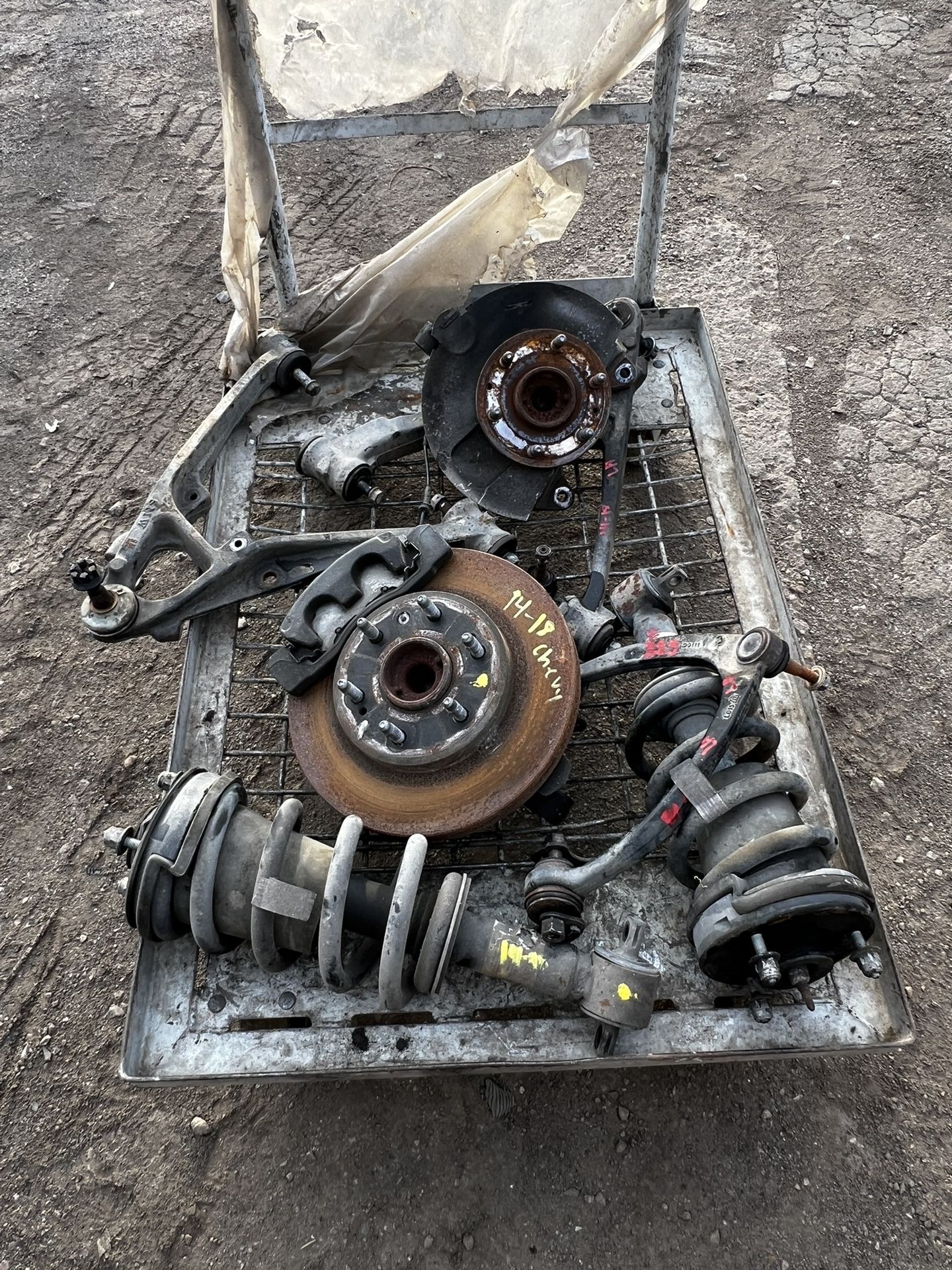 2014-2018 Silverado / Sierra 1500 FRONT SUSPENSION PARTS