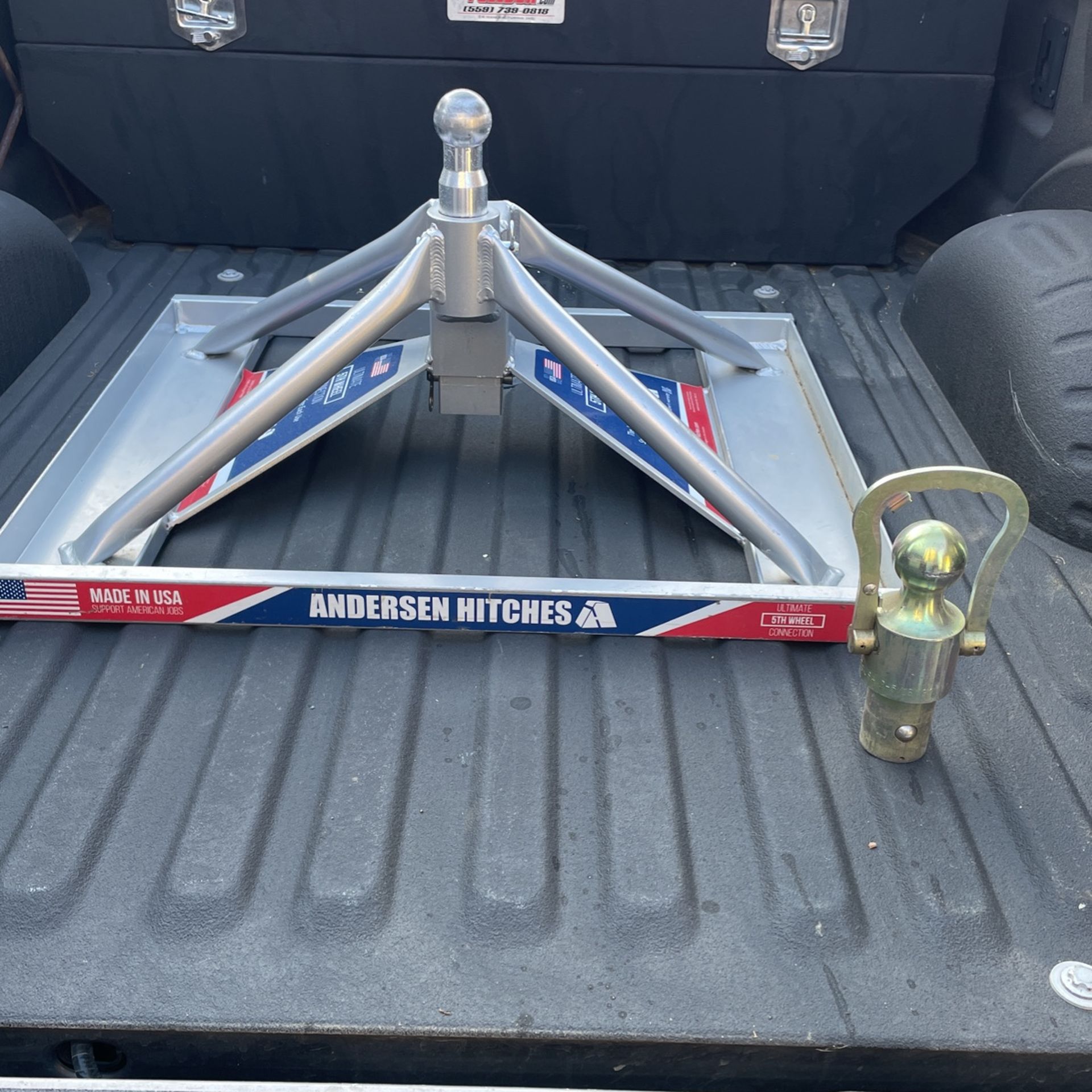 Anderson trailer Hitch W/ Hitch Ball
