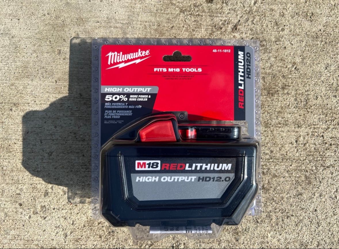 Milwaukee New 1/2” High Torque Impact Wrench