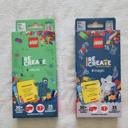NEW LEGO Recreate Activity Cards - Magic & Nature