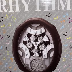 Rhythm Espresso Clock