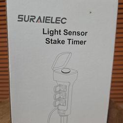 New Light Sensor Stake Timer