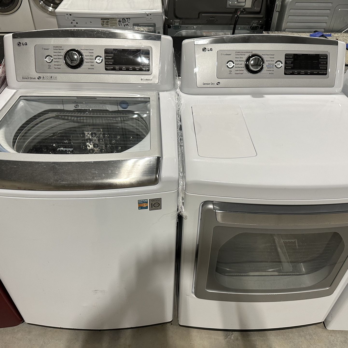 LG Washer & Electric Dryer Set