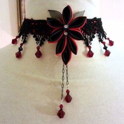 New Handmade Lace & Ribbon Choker