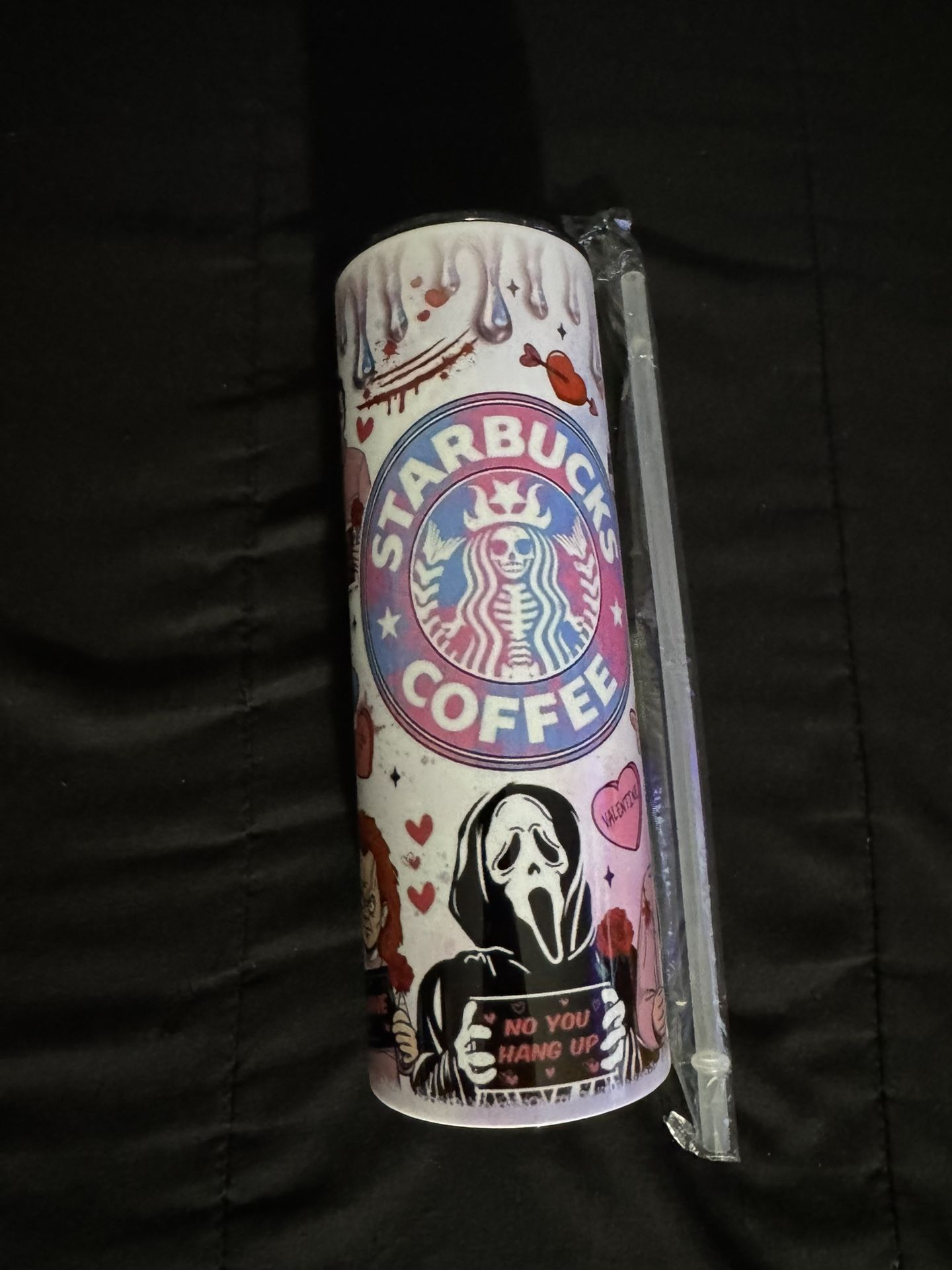 Horror Valentine Tumbler 