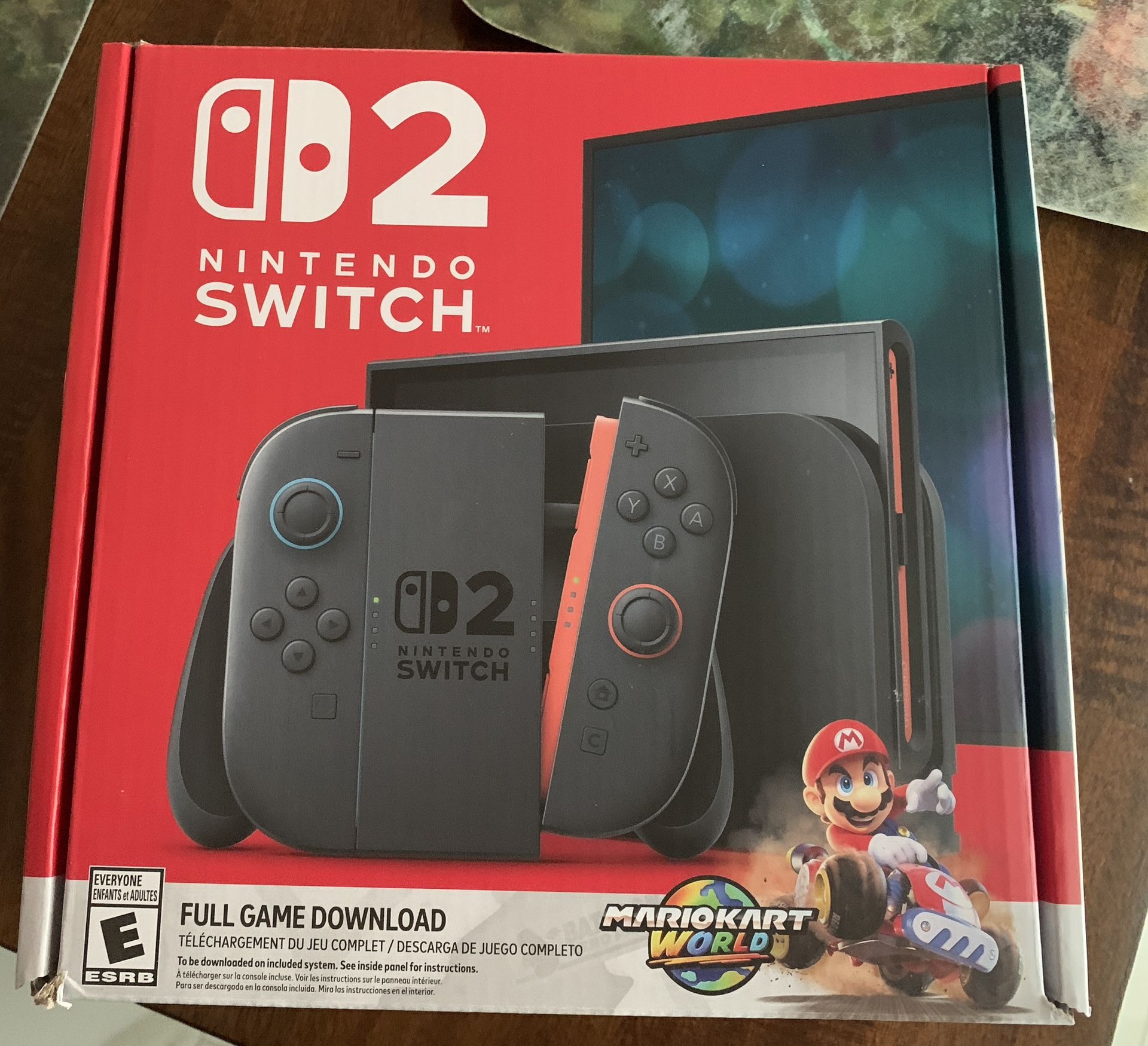 Nintendo Switch 2 With Mario Kart Bundle