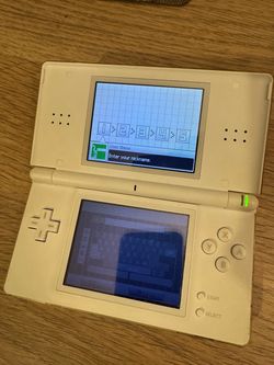 Nintendo DS Lite White Handheld Console
