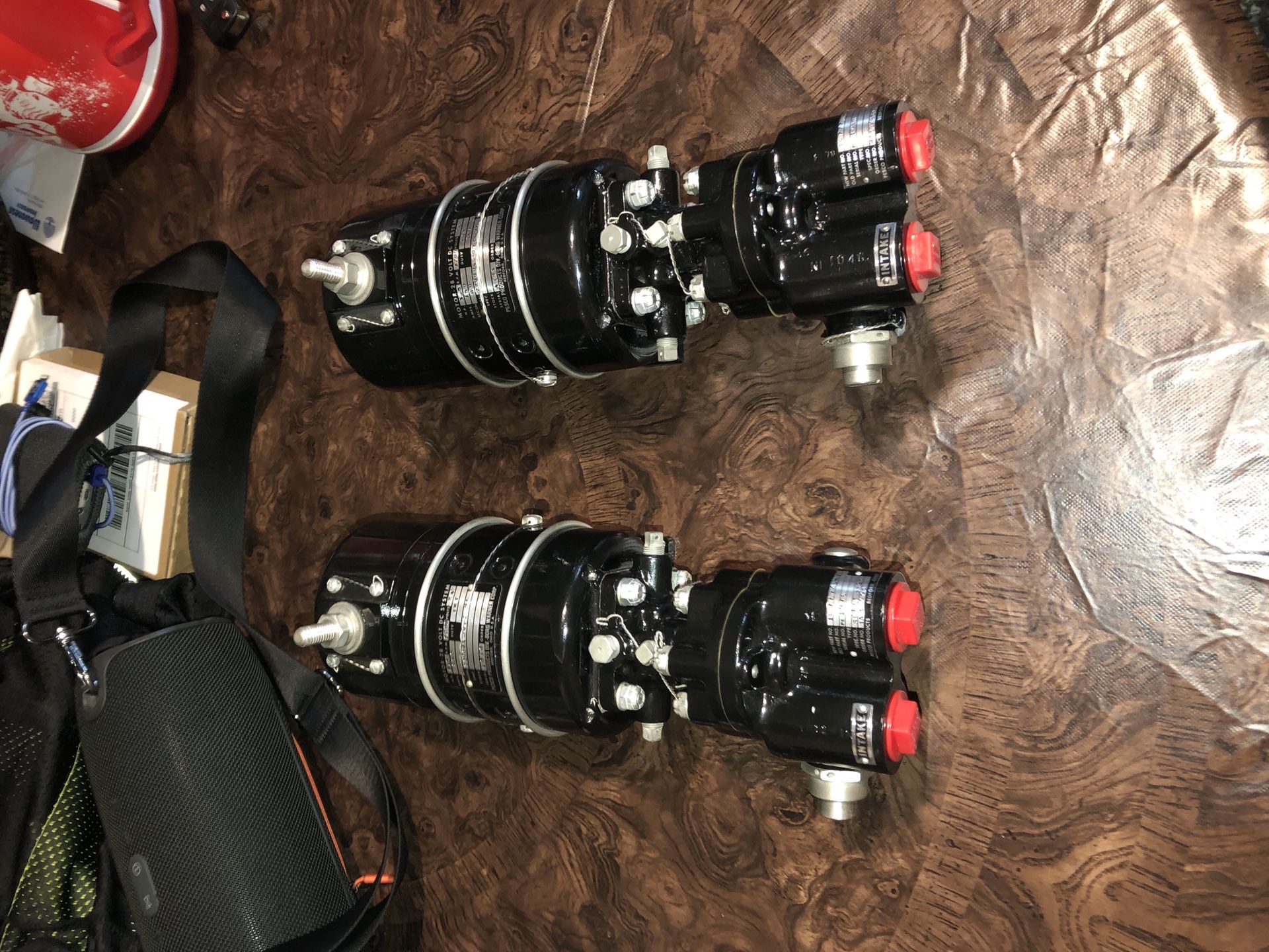 Pair of Pesco 777 aircraft pumps