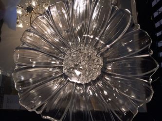 Nice big flower plate heavy duty