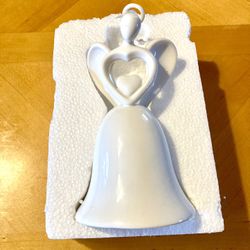 ENESCO “Loving Grace” Angel With Heart Bell
