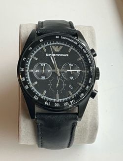 Men’s Black Emporio Armani Watch
