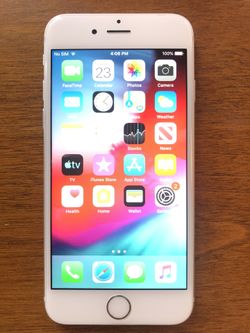 iPhone 6 w/ max 128gb storage. 100% battery. Mint