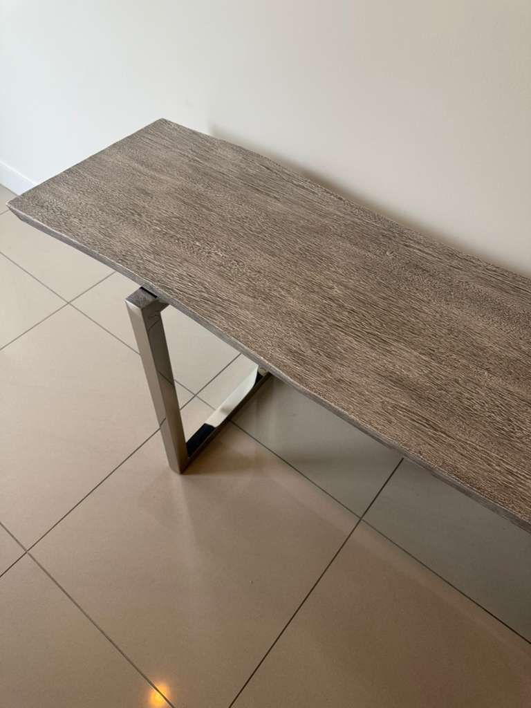 Modern Wood Slab 🪵 Table $ 199