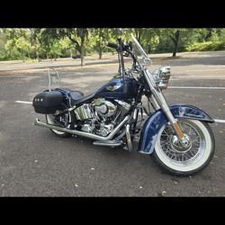 2012 Softail Deluxe FLSTN Custom.