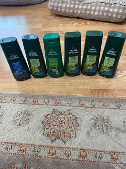 6 Irish Spring Body Wash