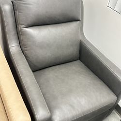 Power Recliner With Head Adjustment And Lumber Support