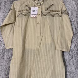 Cotton Boys Shalwar And Shirt For Ages 5-6 Year
