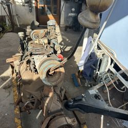 Old motor whit transmission