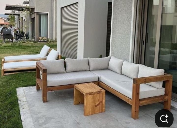 L SHAPE OUTDOOR SECTIONAL