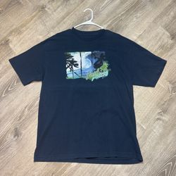 Pre-Vintage Y2K Local Motion Hawaii Short Graphic Tee – Size XL – Y2K Surf Vibe