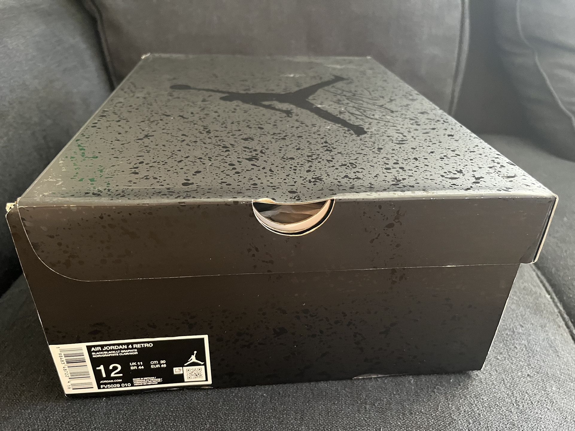 Jordan 4 Retro Black Cat (2025) Sz 12