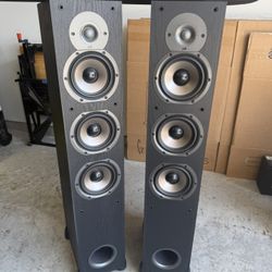 Polk Floor Standing Tower Speakers w/ Power Port