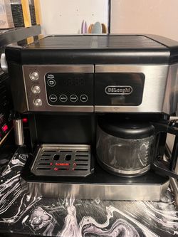 De'Longhi All-in-One Combination Coffee Maker & Espresso Machine And KIRAINAFLY Electric Burr Coffee