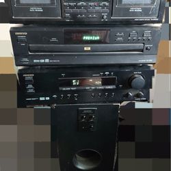  * * 4 Piece ONKYO Home Stereo System * * *